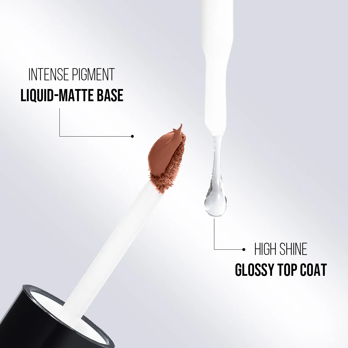 Gloss Lock 2-in-1 Liquid Lipstick - 04 I'm Shy - Image 3