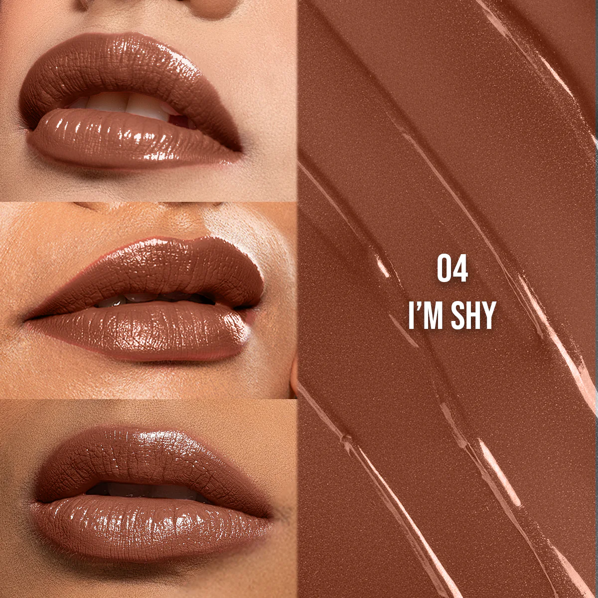 Gloss Lock 2-in-1 Liquid Lipstick - 04 I'm Shy - Image 6