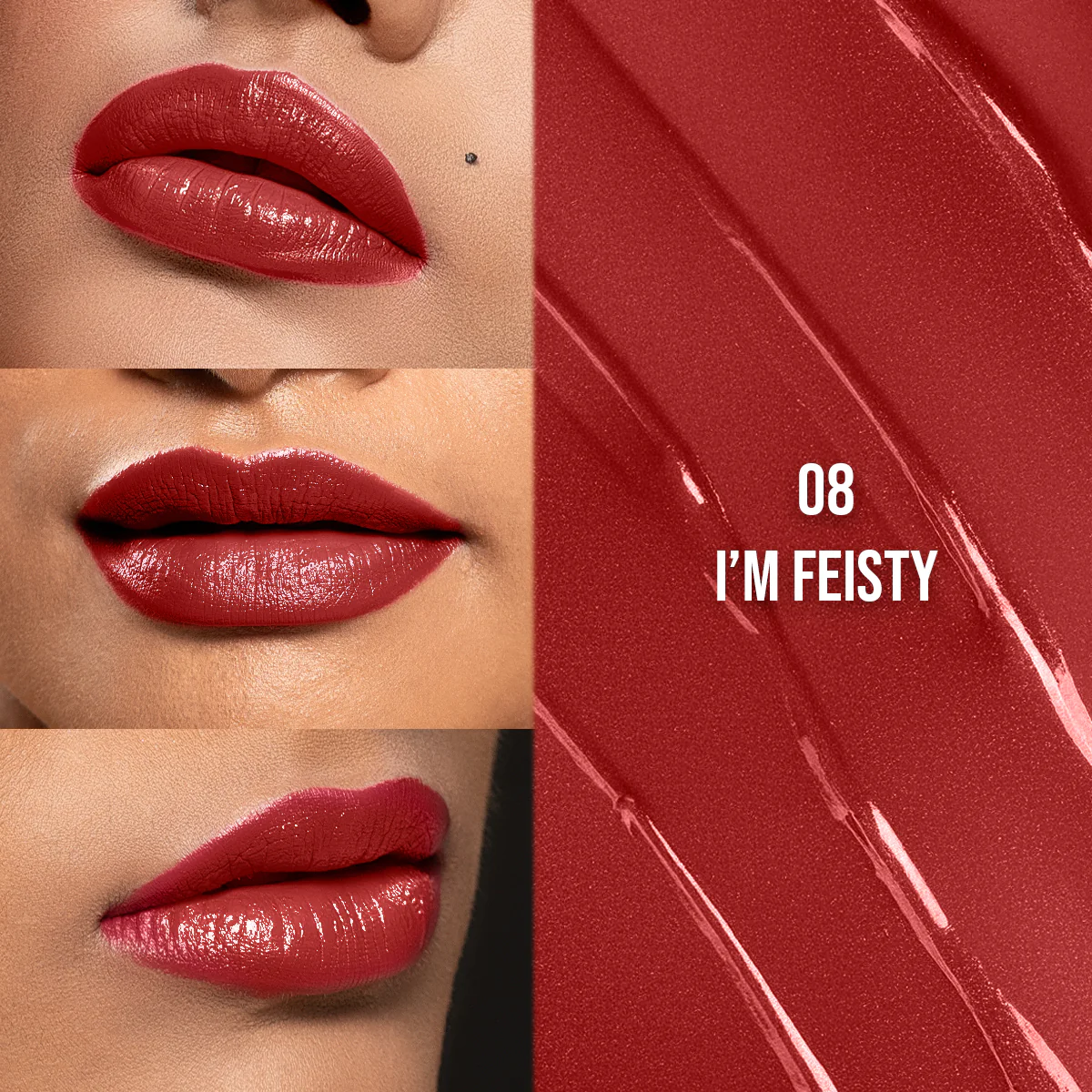 Gloss Lock 2-in-1 Liquid Lipstick - 06 I'm Feisty - Image 4