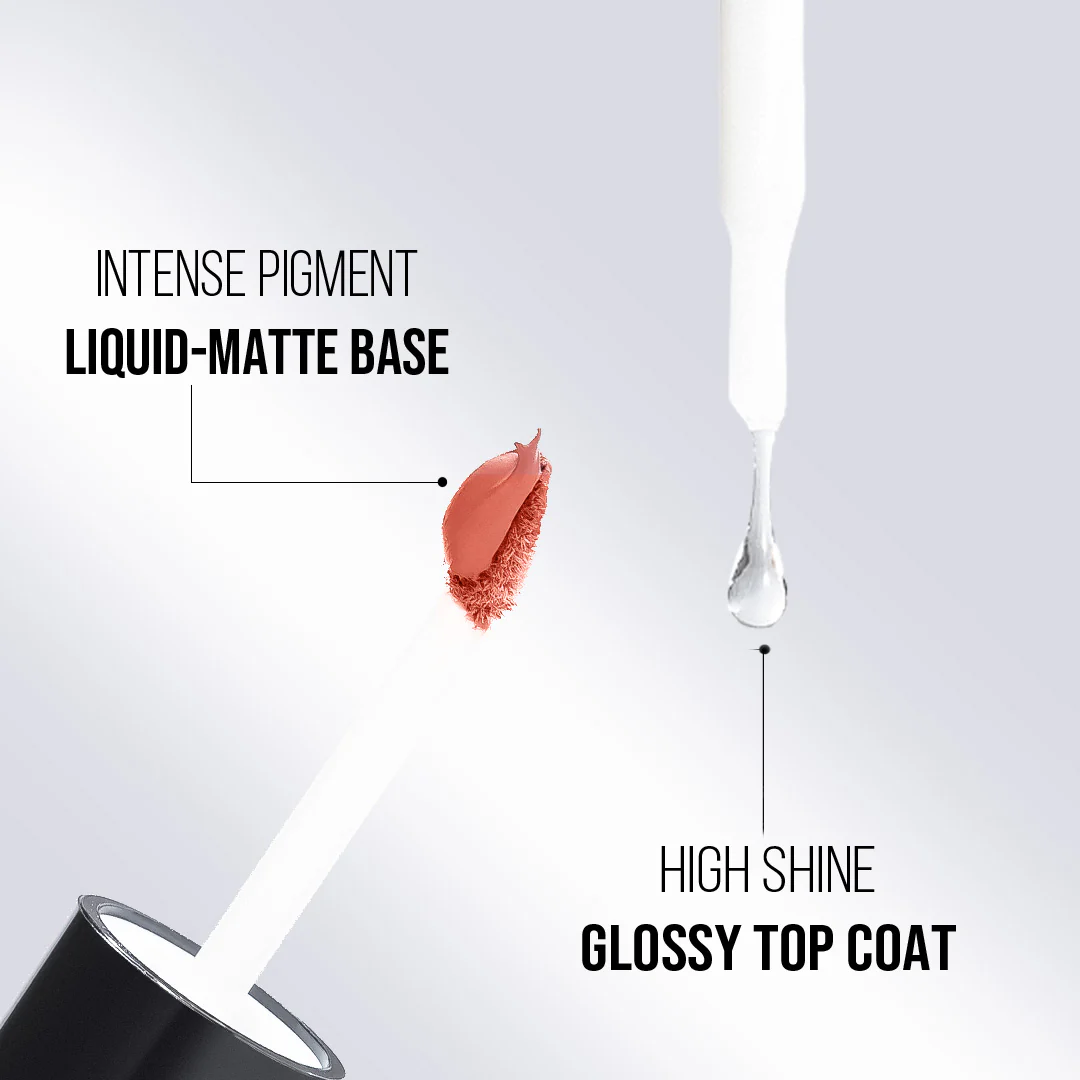 Gloss Lock 2-in-1 Liquid Lipstick - 01 I'm Cute - Image 3