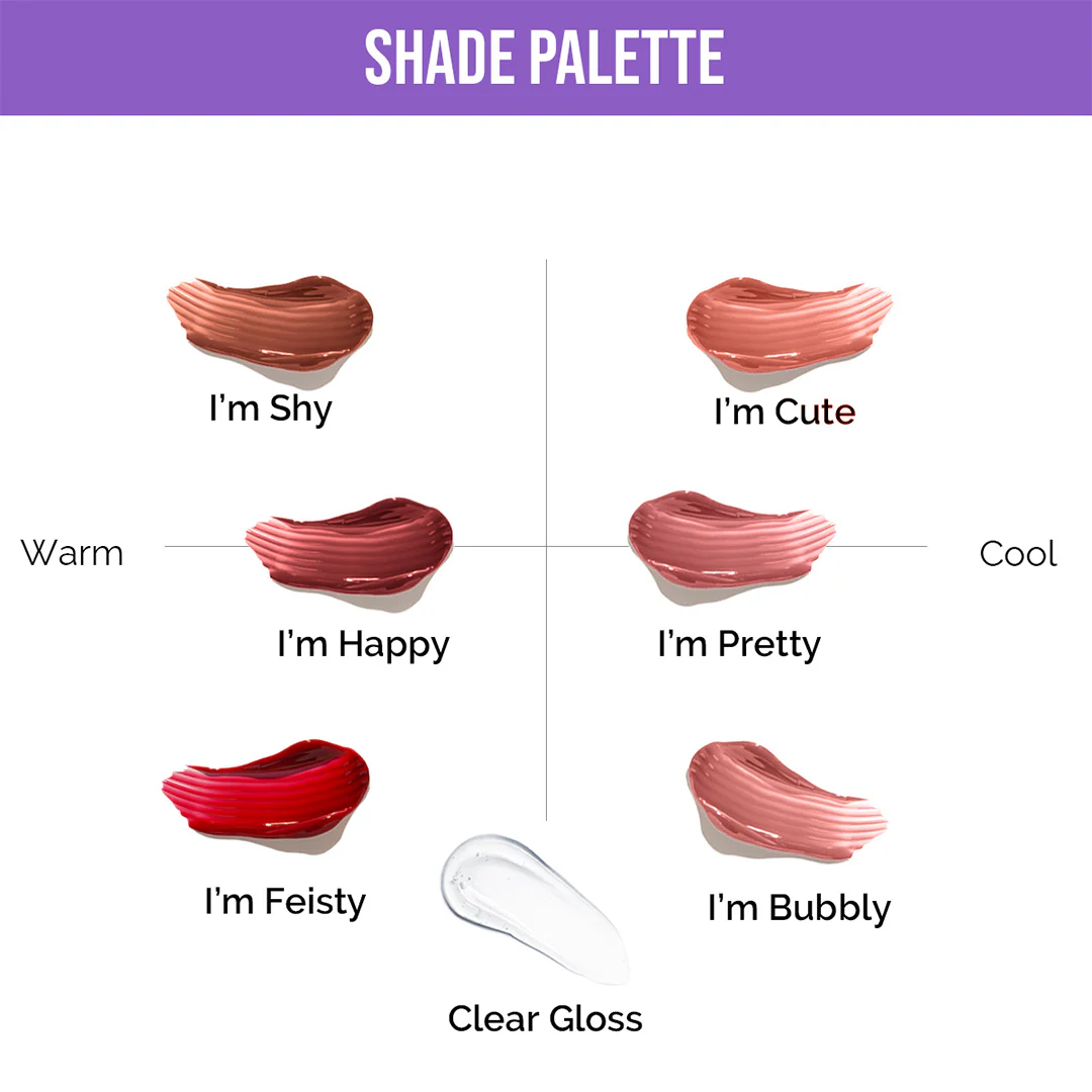 Gloss Lock 2-in-1 Liquid Lipstick - 01 I'm Cute - Image 5