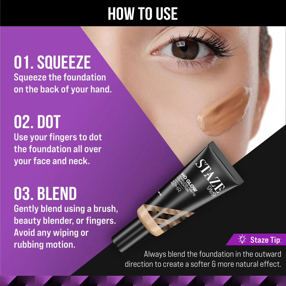 HD Radiance Foundation - 125W Vanilla - Image 4