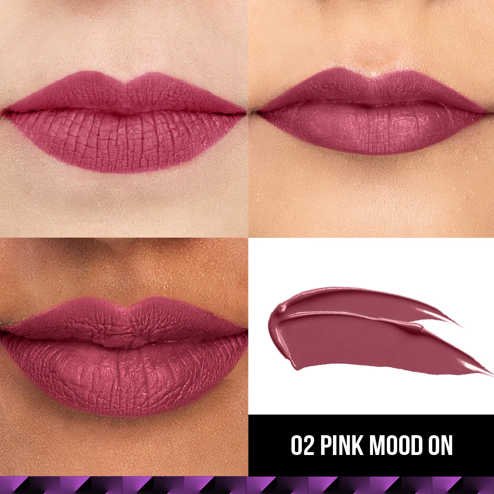 Lips Don’t Lie Lipstick - 02 Pink Mood On - Image 4