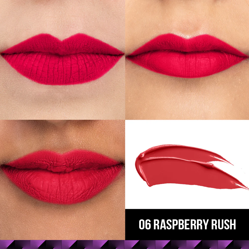 Lips Don’t Lie Liquid Lipstick - 06 Raspberry Rush - Image 4