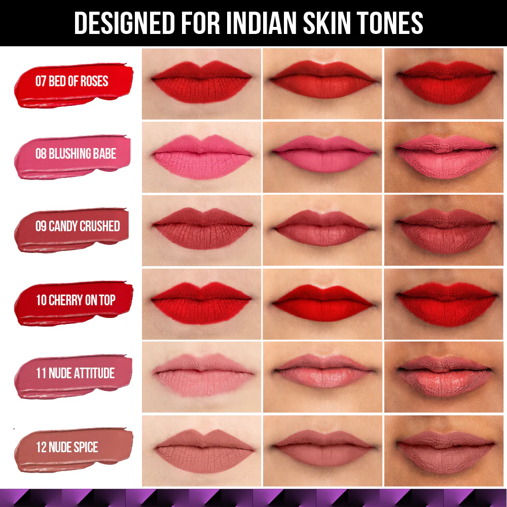 Lips Don’t Lie Liquid Lipstick - 06 Raspberry Rush - Image 6