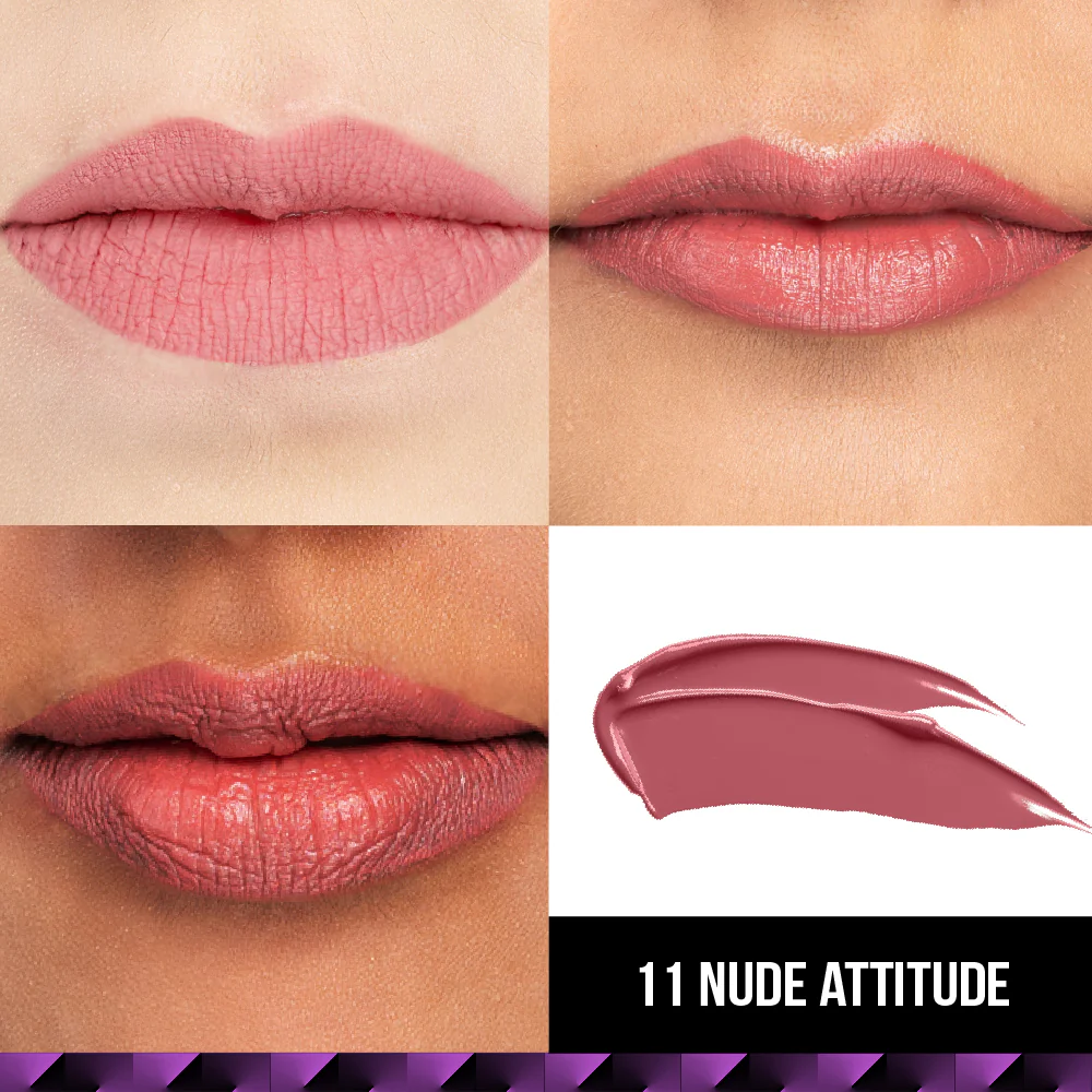 Lips Don’t Lie Liquid Lipstick - 11 Nude Attitude - Image 4