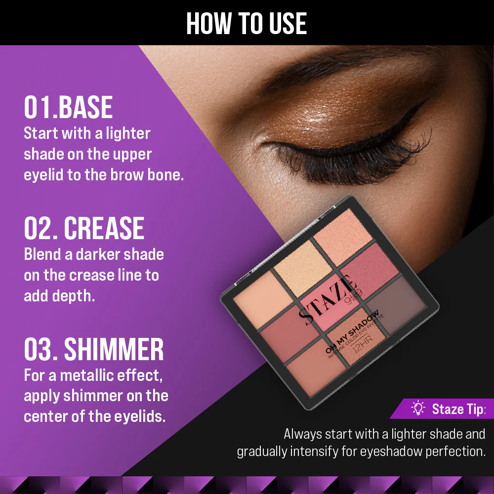 Oh My Shadow Intense Color Eye Palette - Image 6
