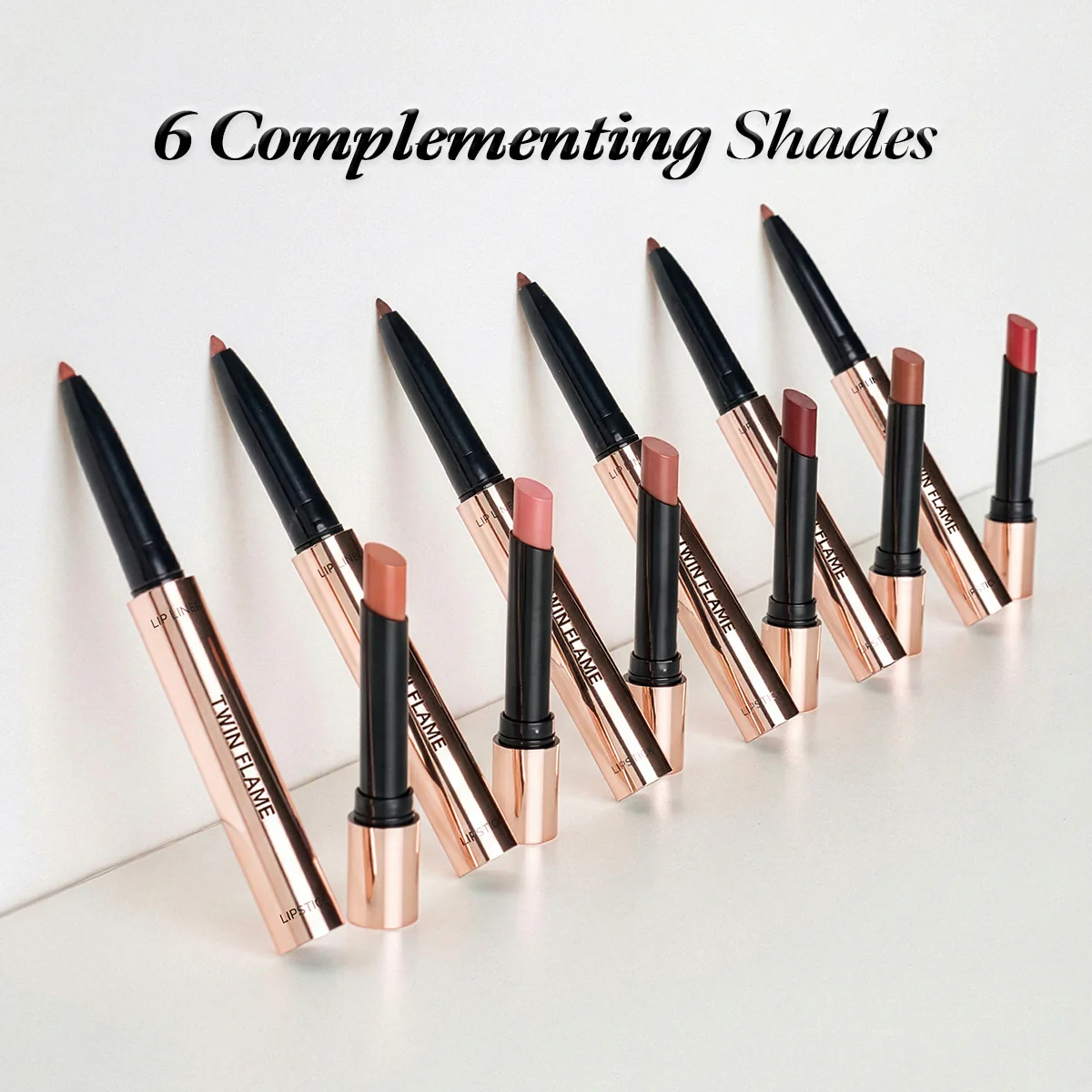 Twin Flame 2in1 Lipstick + Lip Liner 06 Love Language - Image 6