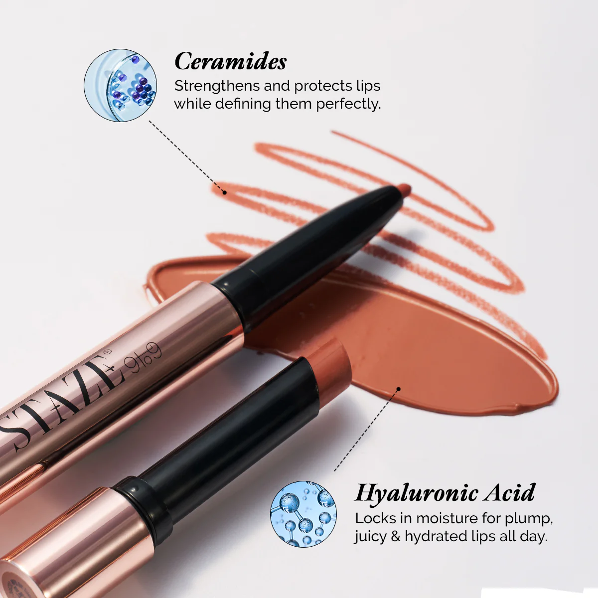 Twin Flame 2in1 Lipstick + Lip Liner 06 Love Language - Image 7