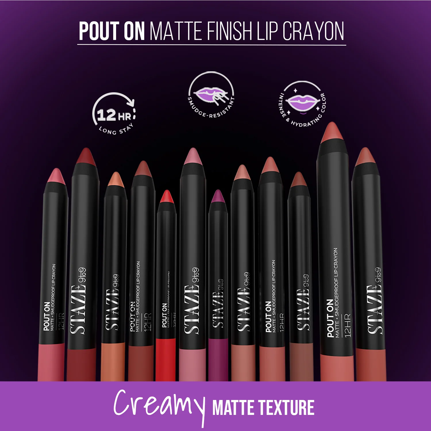 The Pout On Lip Crayon - 04 Coffee Talk - Image 2