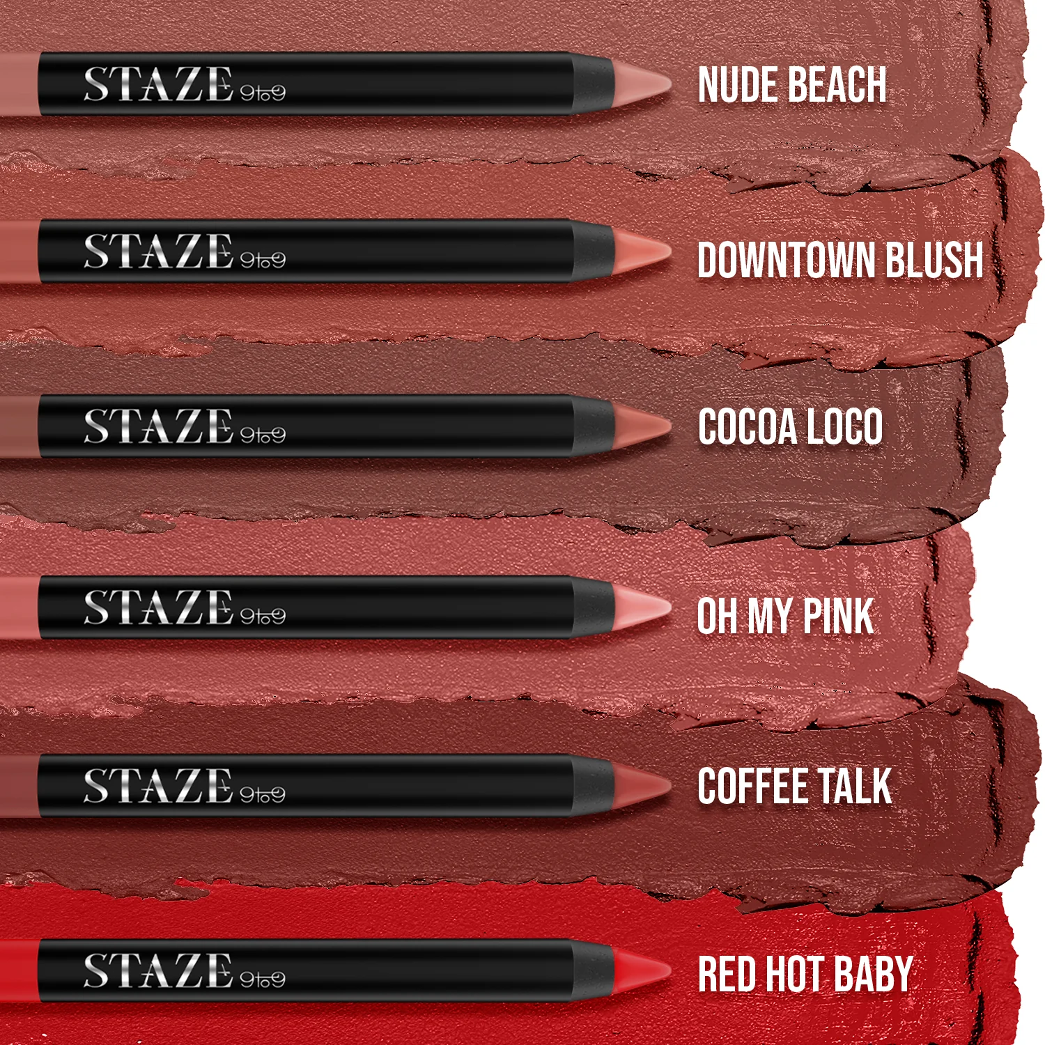 The Pout On Lip Crayon - 06 Downtown Blush - Image 6
