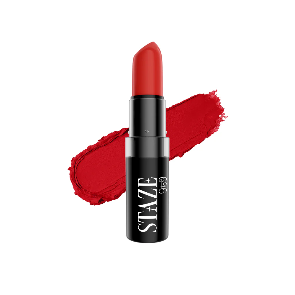 Velvet Kiss Bullet Lipstick 04 Red Set Go with Mascara - Image 2