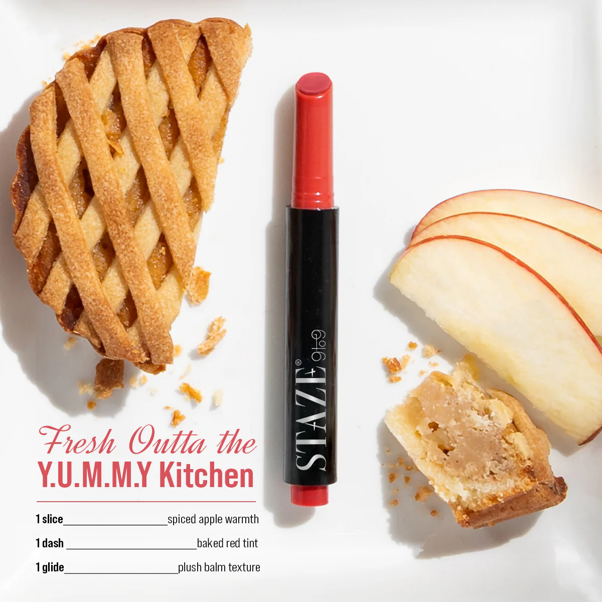 Y.U.M.M.Y Lip Gloss Balm - 03 Apple Pie - Image 8