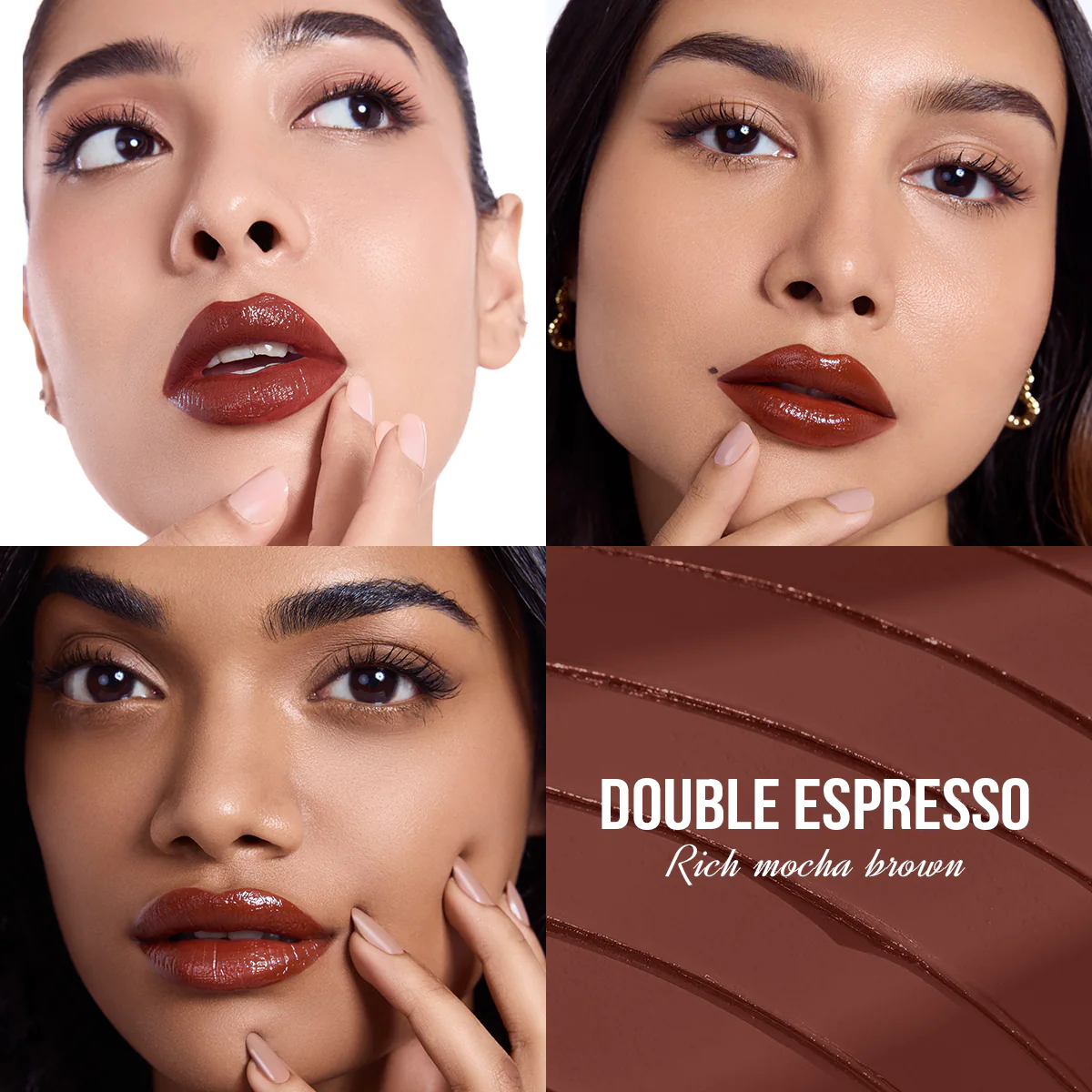 Y.U.M.M.Y Lip Gloss Balm - 05 Double Espresso - Image 4