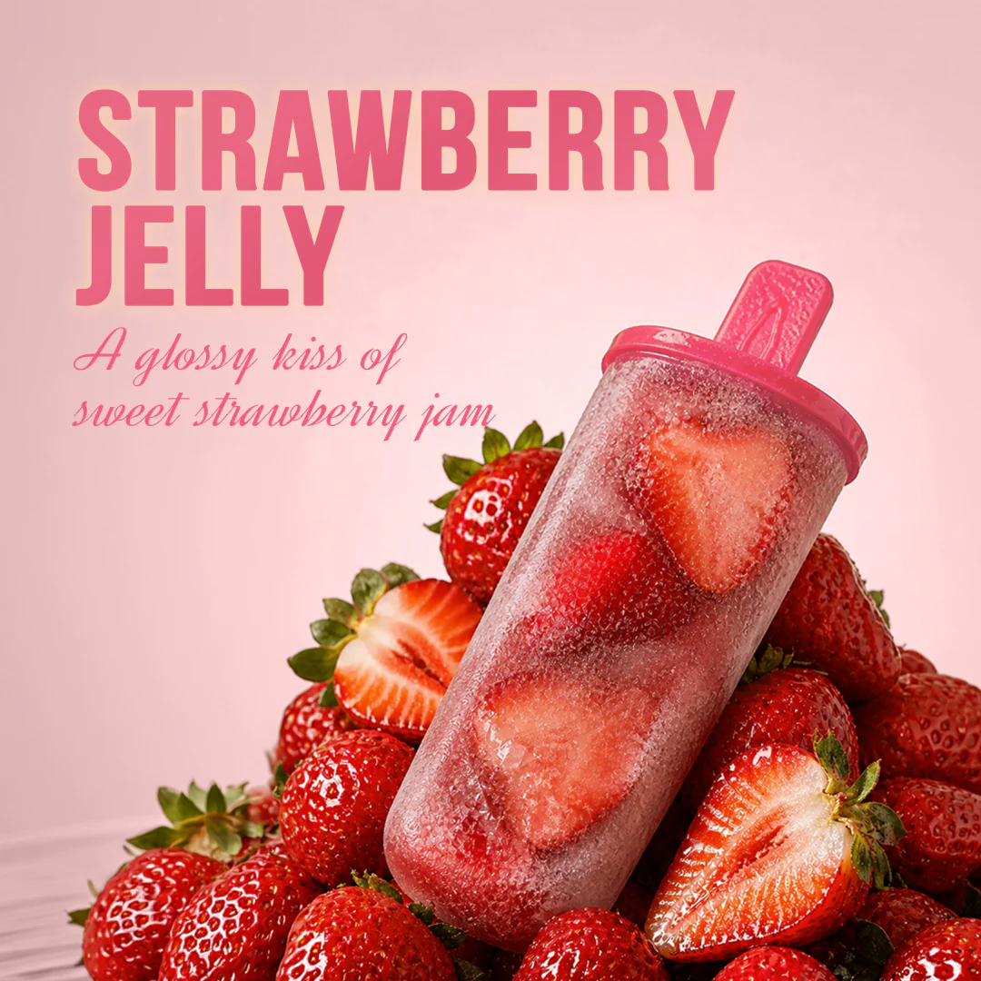 Y.U.M.M.Y Lip Gloss Balm - 04 Strawberry Jelly - Image 2